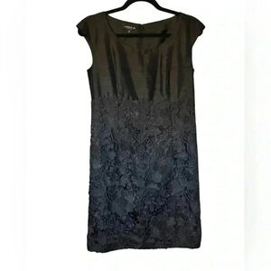 Lafayette 148 New York Black Lace Dress